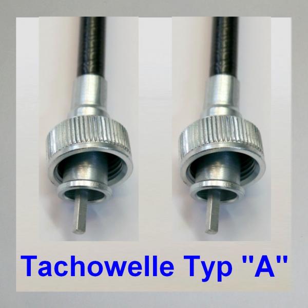 Tachowelle Victoria Swing, Anschluss: A100, Farbe: schwarz