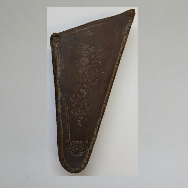 Werkzeugtasche Damen Blumenmotiv Leder