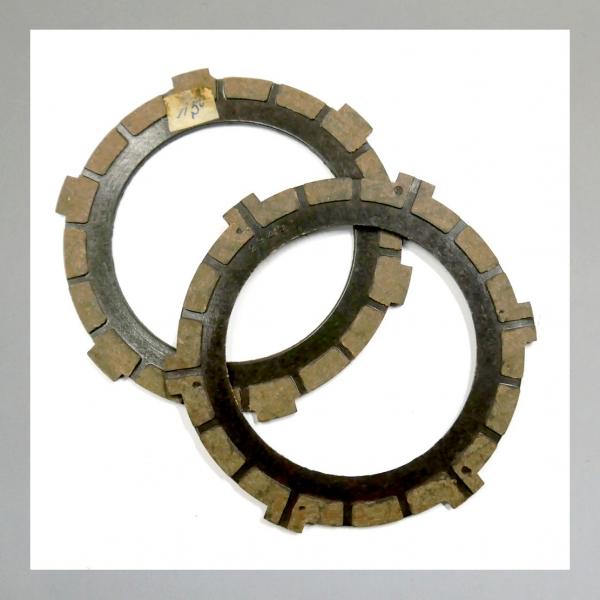 Kupplungsscheibe, Reibscheibe für Zündapp C, CS, CX, GTS, ZD, KS, Hai 25, 49, 50 ccm, Bergsteiger M25 & M50, Combinette 3 Gang---Originalscheibe---