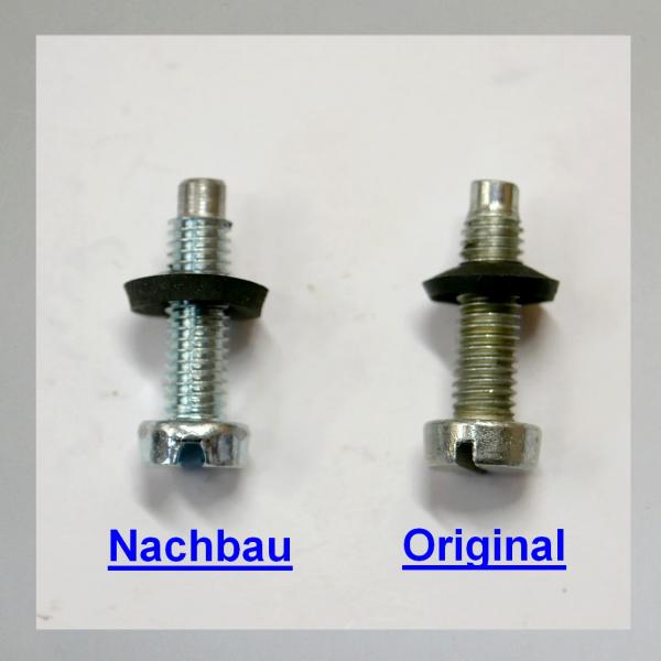 Halteschraube für Bosch Chromring/  Lampenring---Nachbau---