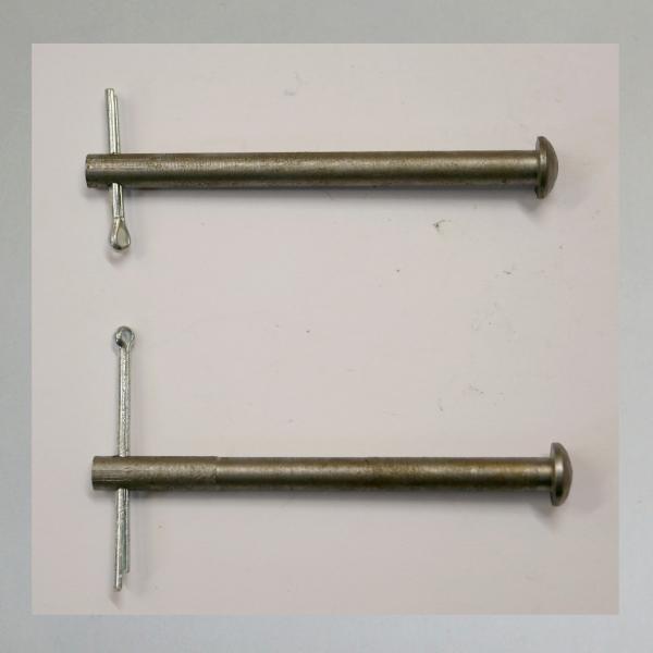 2 Stück Haltebolzen für Batteriespannband passend für Victoria KR 20 EN, LN, N, KR 25 S, WH, HM, Aero